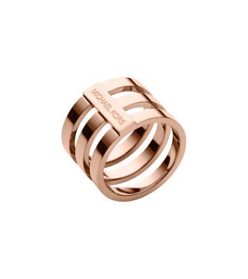 michael kors ring roseri stack|Michael Kors Rose Gold.